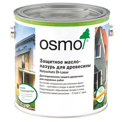 Лазурь-мастика для защиты дерева OSMO 0109 фото